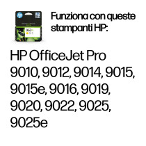 HP Cartuccia di inchiostro giallo originale 963XL ad alta capacità