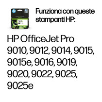 HP Cartuccia di inchiostro nero originale 963XL ad alta capacità
