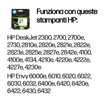 HP Cartuccia di inchiostro nero originale ad alta capacità 305XL