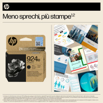 HP Cartuccia di inchiostro nero originale 924e EvoMore