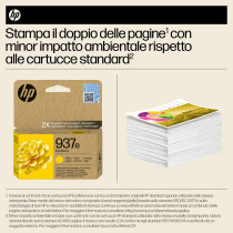 HP Cartuccia di inchiostro giallo originale 937e EvoMore