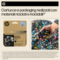 HP Cartuccia di inchiostro nero originale 937e EvoMore