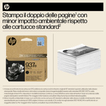 HP Cartuccia di inchiostro nero originale 937e EvoMore
