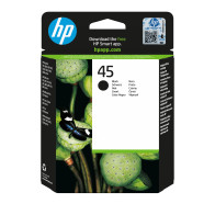 HP Cartuccia originale inchiostro nero 45 grande
