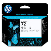 HP Testina di stampa grigio e nero fotografico 72