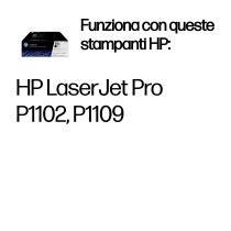 HP Confezione da 2 cartucce originali di Toner nero LaserJet 85A