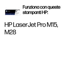 HP Cartuccia toner nero originale LaserJet 44A