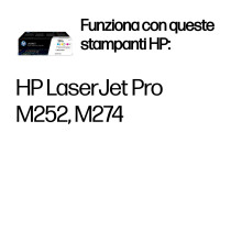 HP Confezione da 3 cartucce toner ciano/magenta/giallo originale ad alta capacità LaserJet 201X
