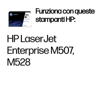 HP Cartuccia toner nero originale LaserJet 89X ad alta capacità