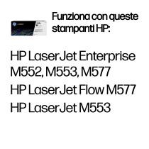 HP Cartuccia Toner originale nero ad alta capacità LaserJet 508X