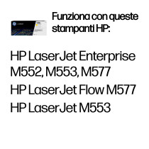 HP Cartuccia Toner giallo originale ad alta capacità LaserJet 508X