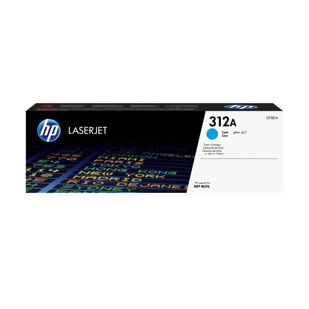 HP Cartuccia Toner ciano LaserJet 312A