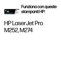 HP Cartuccia Toner magenta originale LaserJet 201A