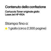 HP Cartuccia Toner originale giallo LaserJet 410A