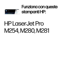 HP Cartuccia toner nero originale ad alta capacità LaserJet 203X