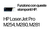 HP Cartuccia toner giallo originale LaserJet 203A