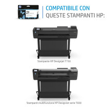 HP Cartuccia inchiostro nero opaco DesignJet 728, 300 ml