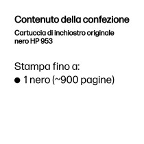 HP Cartuccia di inchiostro originale nero 953