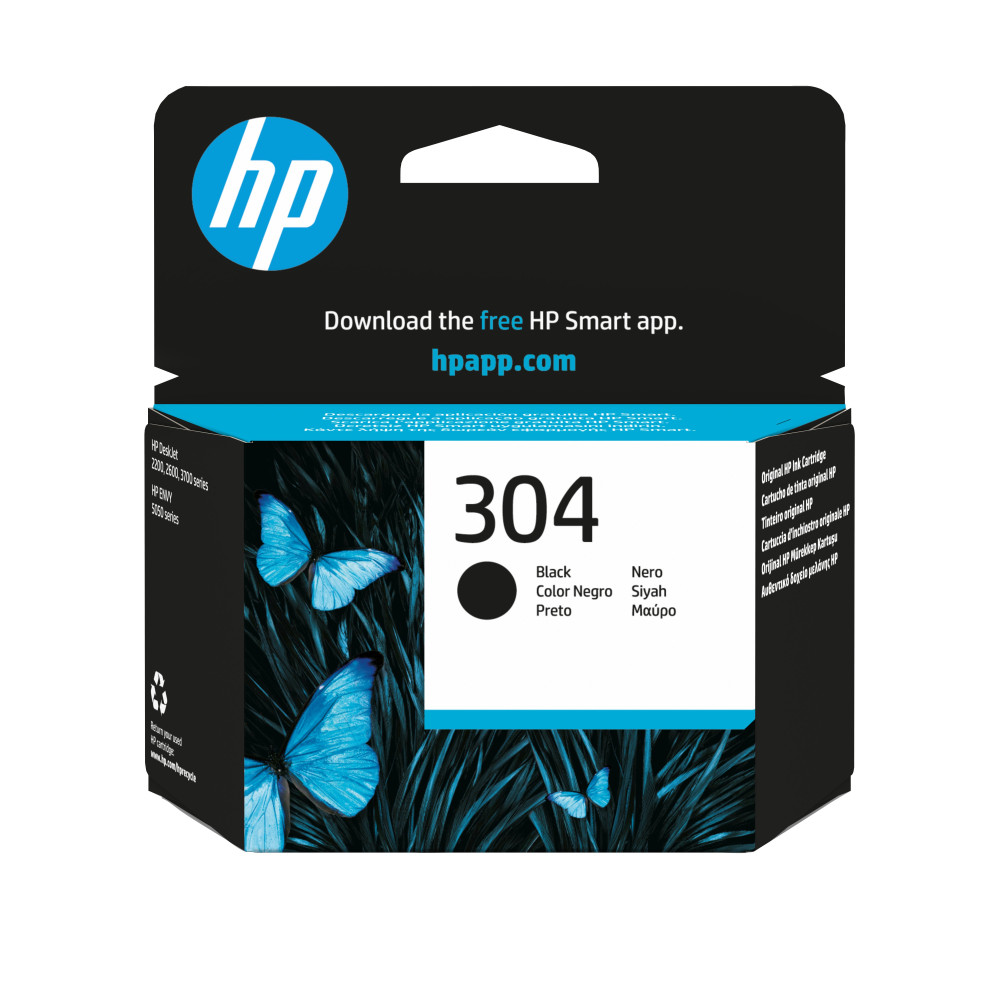 HP Cartuccia inchiostro originale nero 304