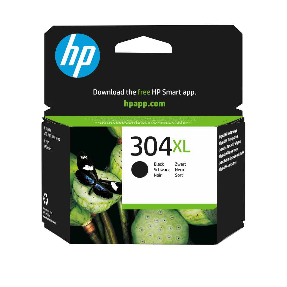 HP Cartuccia inchiostro originale nero 304XL