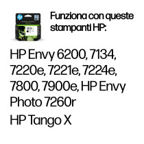 HP Cartuccia di inchiostro nero originale ad alta capacità 303XL