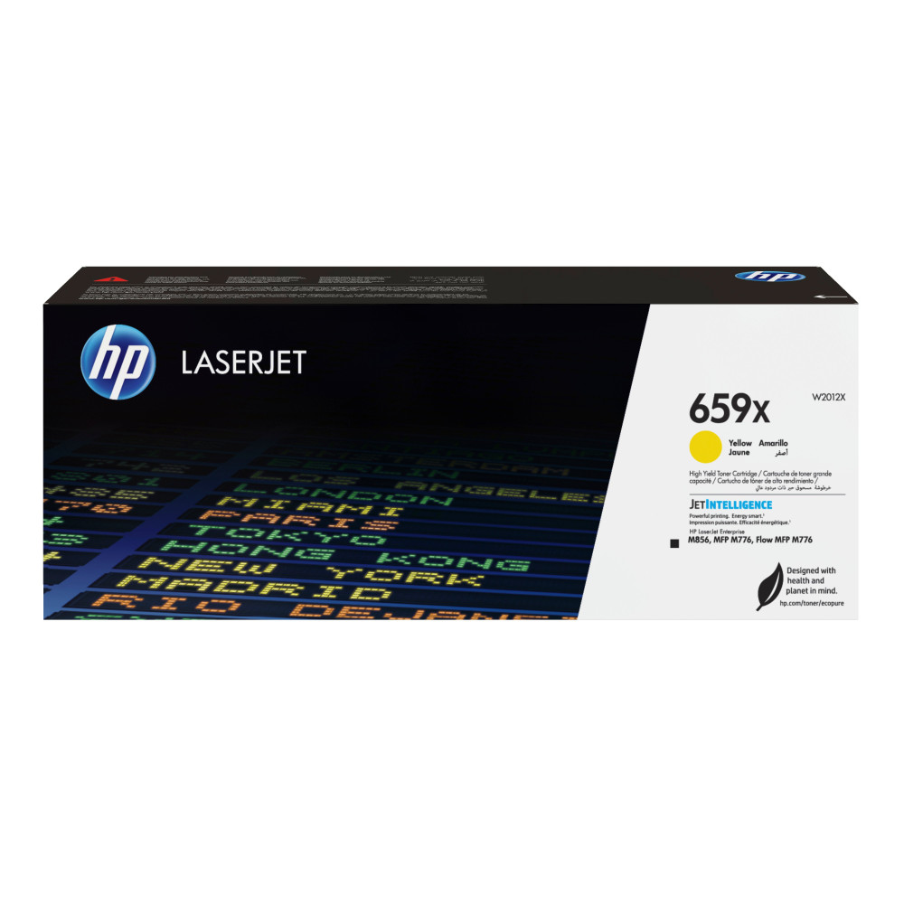 HP LaserJet Cartuccia toner giallo originale 659X ad alta capacità
