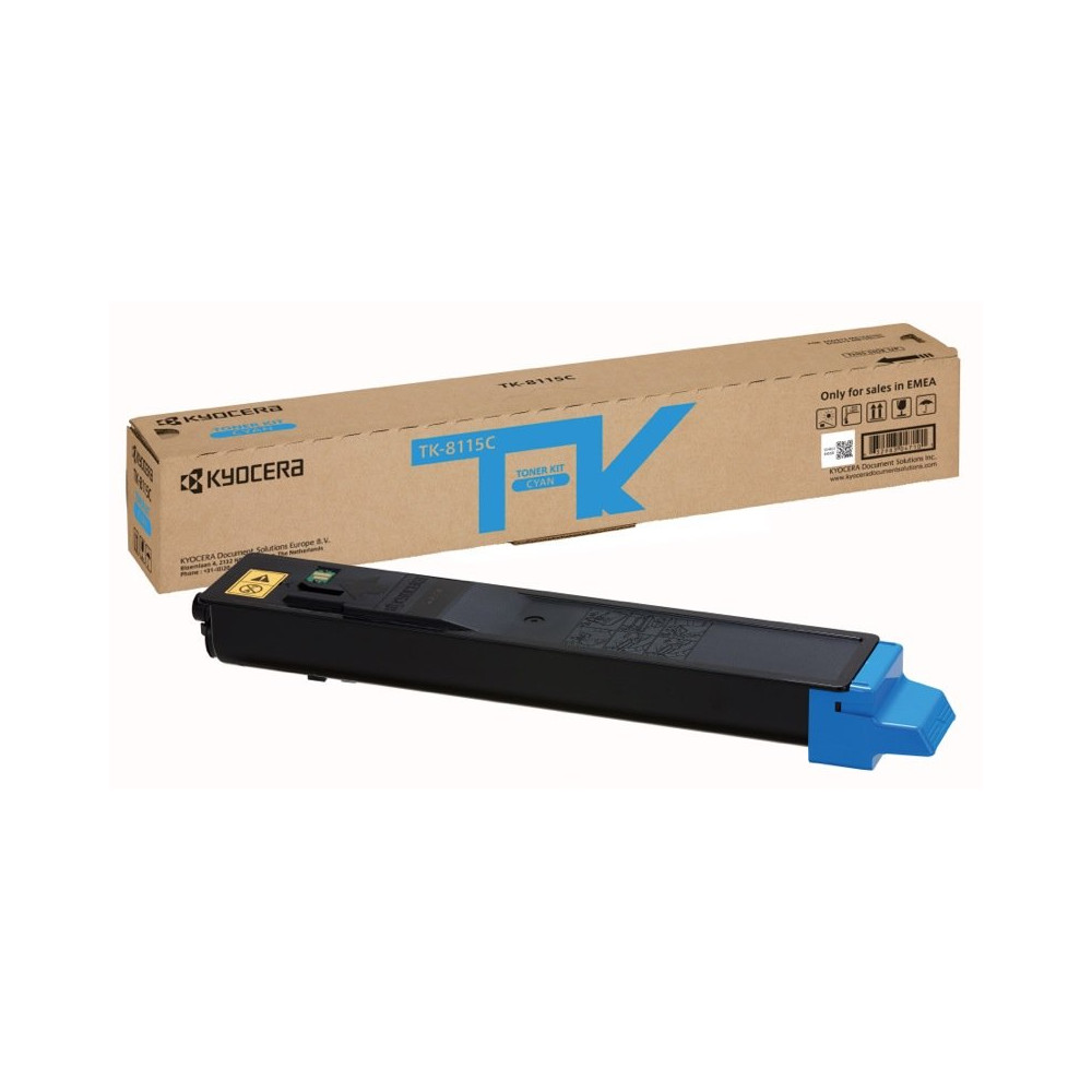 KYOCERA TK-8115C cartuccia toner 1 pz Originale Ciano