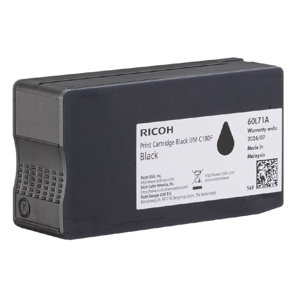 Ricoh 408517 cartuccia toner 1 pz Originale Nero