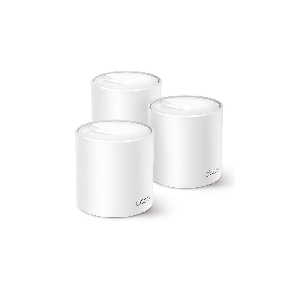 TP-Link Deco X50 (3-pack) Dual-band (2.4 GHz/5 GHz) Wi-Fi 6 (802.11ax) Bianco Interno