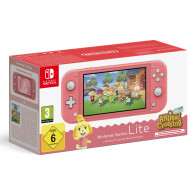 Switch lite Console Animal Crossing Coral Nintendo 10017609