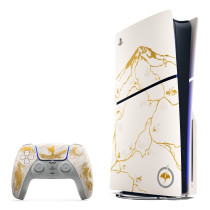 PS5 Console 1TB Ghost Of Yotei Gold Limited Edition White Slim ITA Sony Computer Ent. 457924