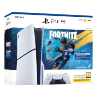 PS5 Console 1TB Standard Slim White + Fortnite Flowering Chaos Sony Computer Ent. 1000049836