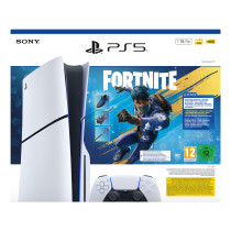 PS5 Console 1TB Standard Slim White + Fortnite Flowering Chaos Sony Computer Ent. 1000049836