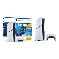 PS5 Console 1TB Standard Slim White + Fortnite Flowering Chaos Sony Computer Ent. 1000049836