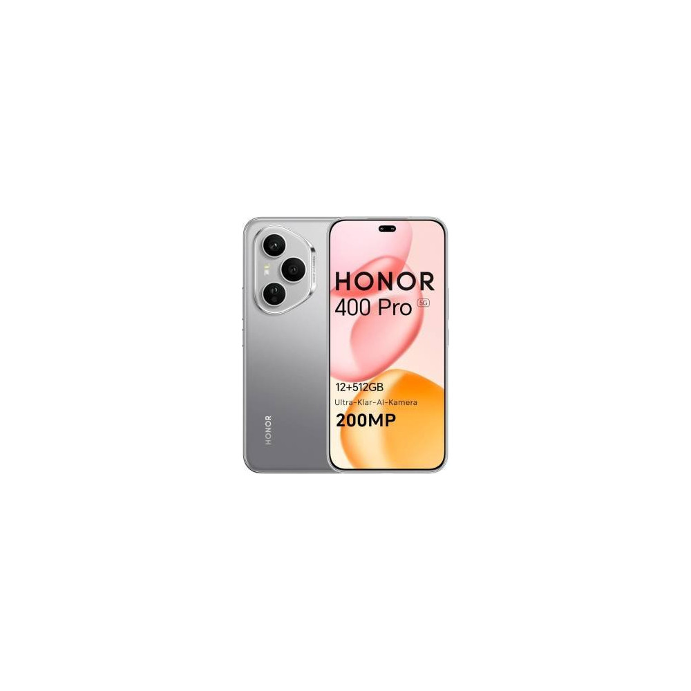 Honor 400 Pro 12+512GB 6.7"5G Lunar Grey DS ITA 10593
