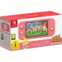 Switch lite Console Animal Crossing Coral Nintendo 10017609