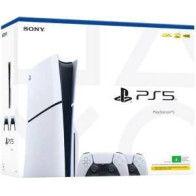 PS5 Console 1TB Standard Slim White + 2 DualSense ITA Sony Computer Ent. 1000050116