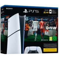 PS5 Console 825GB Digital Edition E Chassis White + FC 26 ITA Sony Computer Ent. 1000049874