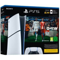 PS5 Console 825GB Digital Edition E Chassis White + FC 26 ITA Sony Computer Ent. 1000049874
