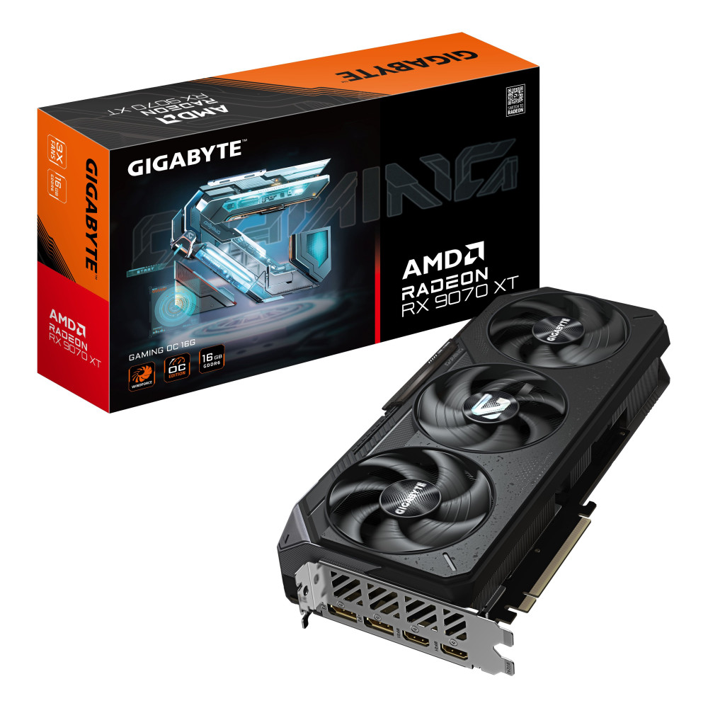 Gigabyte Radeon RX 9070 XT GAMING OC 16G - Scheda video