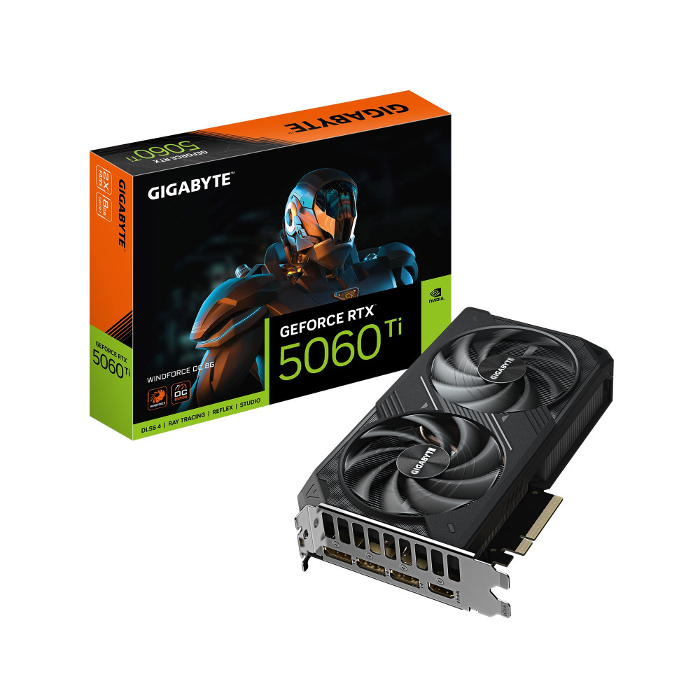 GeForce RTX 5060 Ti WINDFORCE OC 8G Gigabyte