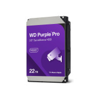 WD Purple Pro WD221PURP - Disco rigido - 22 TB - Sorveglianza, video intelligente - interno - 3.5" (8.9 cm)