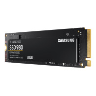 Samsung 980 MZ-V8V500BW - SSD - crittografato - 500 GB - interno - M.2 2280 - PCIe 3.0 x4 (NVMe)