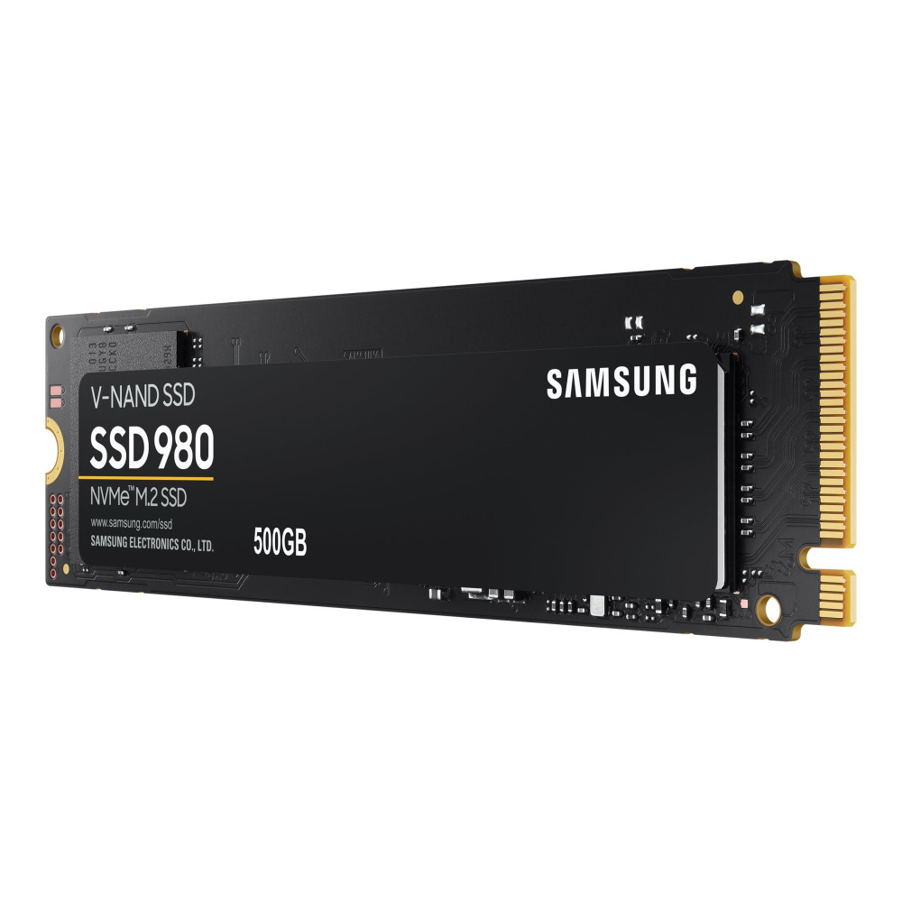 Samsung 980 MZ-V8V500BW - SSD - crittografato - 500 GB - interno - M.2 2280 - PCIe 3.0 x4 (NVMe)