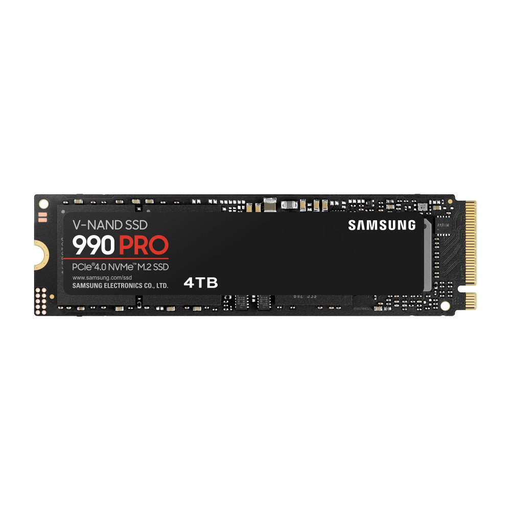 Samsung 990 PRO MZ-V9P4T0BW - SSD - crittografato - 4 TB - interno - M.2 2280 - PCIe 4.0 x4 (NVMe)