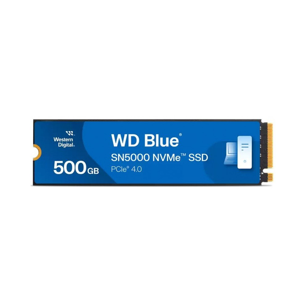SSD WD BLUE SN5000 500GB M.2 PCIe Gen4x4 (R5000 W4000)