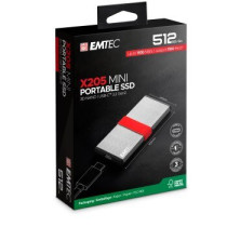 EMTEC SSD 3.2Gen2 X205 512GB Portable