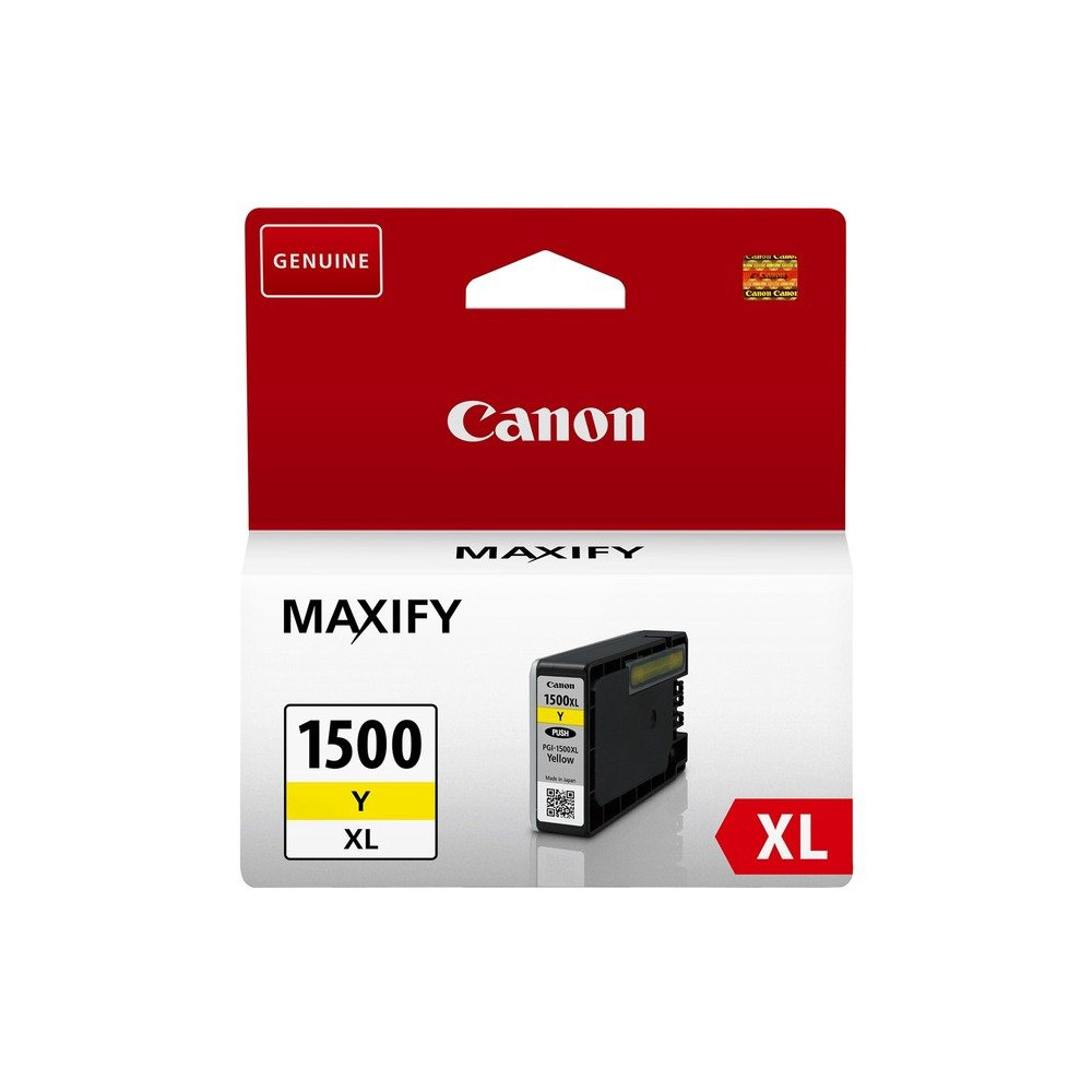 Canon Cartuccia d'inchiostro giallo a resa elevata PGI-1500XL