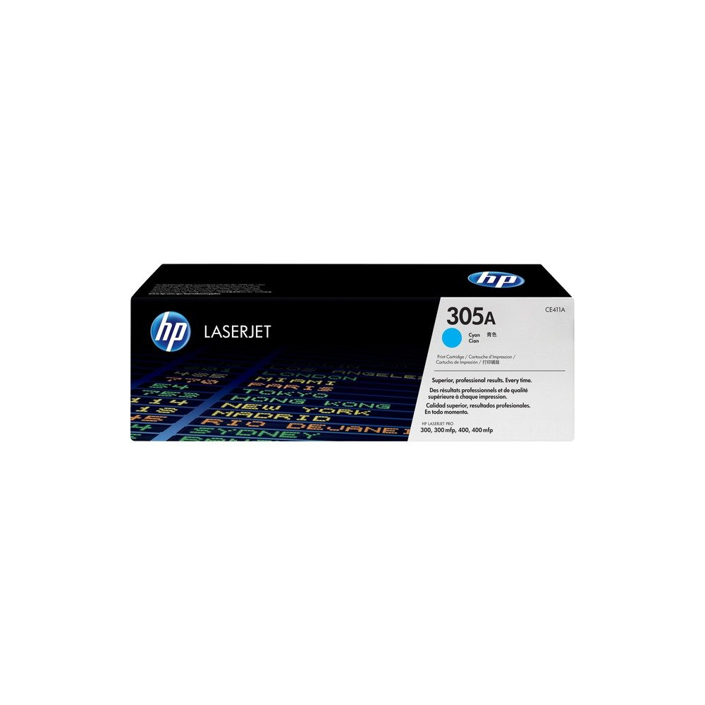 HP Cartuccia Toner originale ciano LaserJet 305A