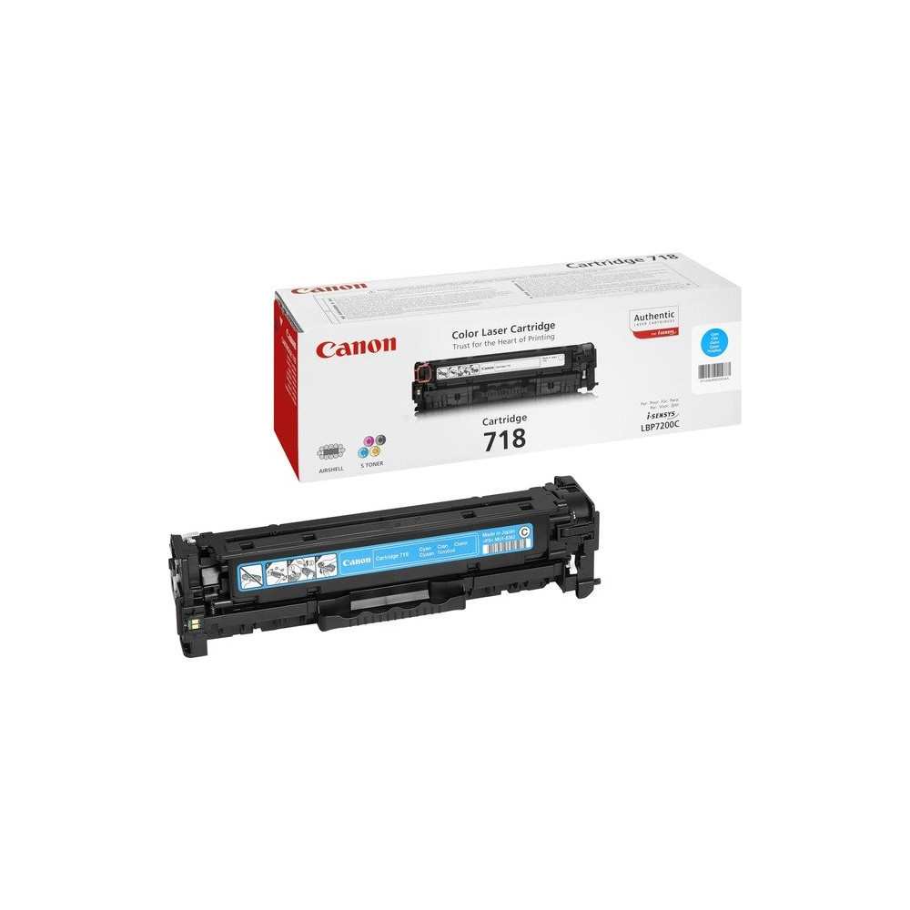Canon CRG-718 C cartuccia toner 1 pz Originale Ciano